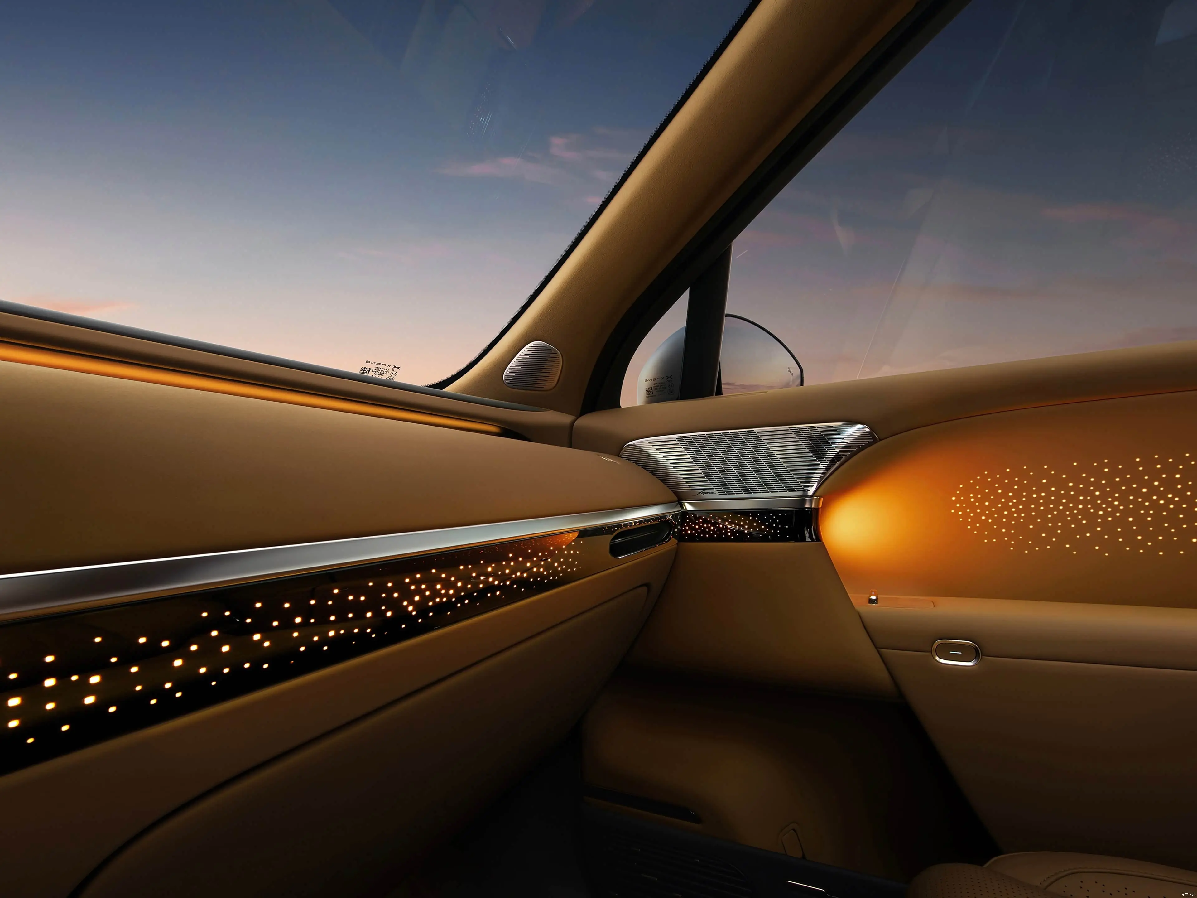 XPeng GX rear cabin