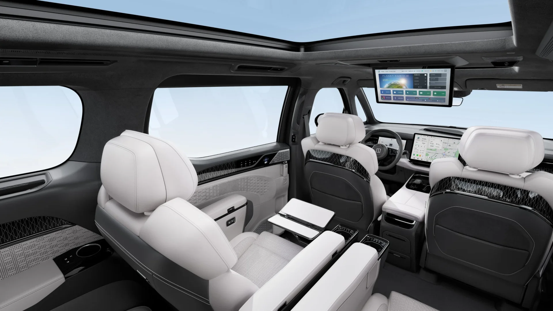 Zeekr 009 rear cabin