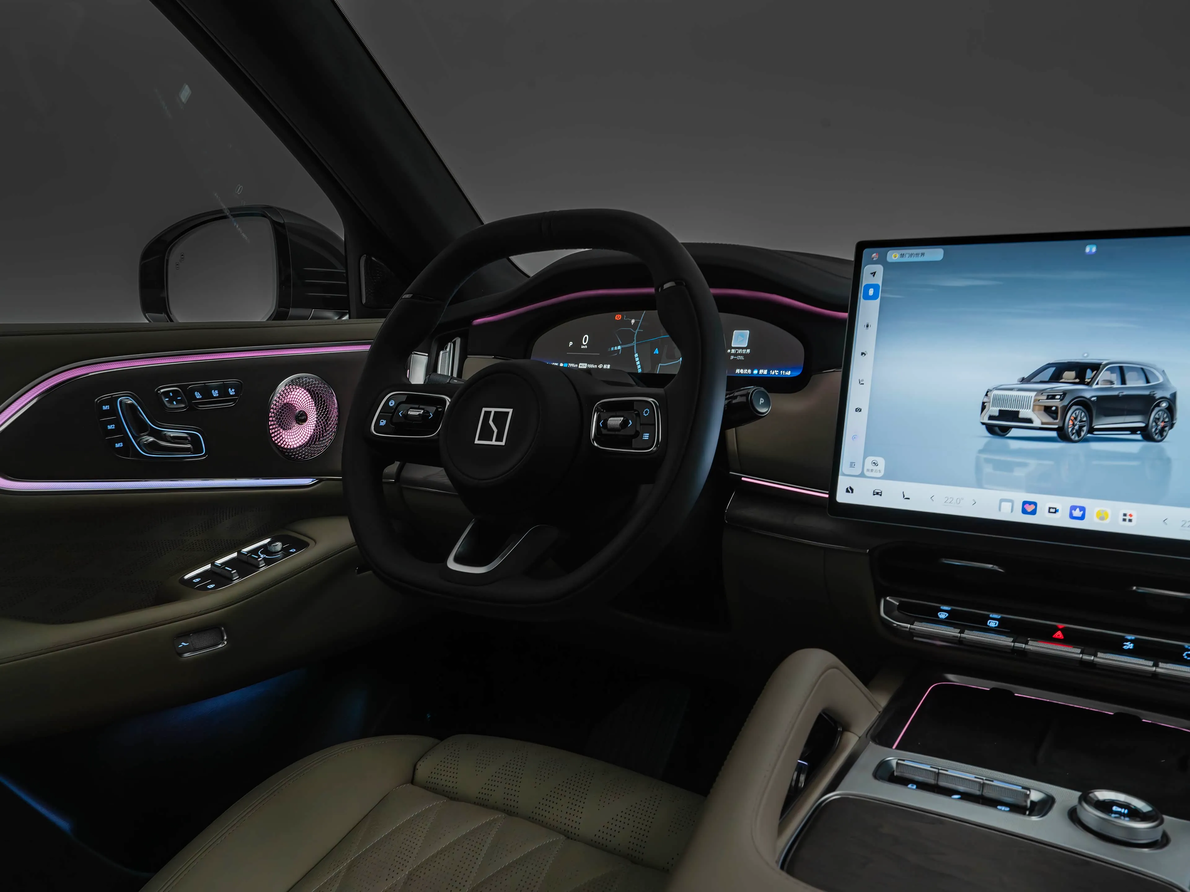 Zeekr 8X rear cabin