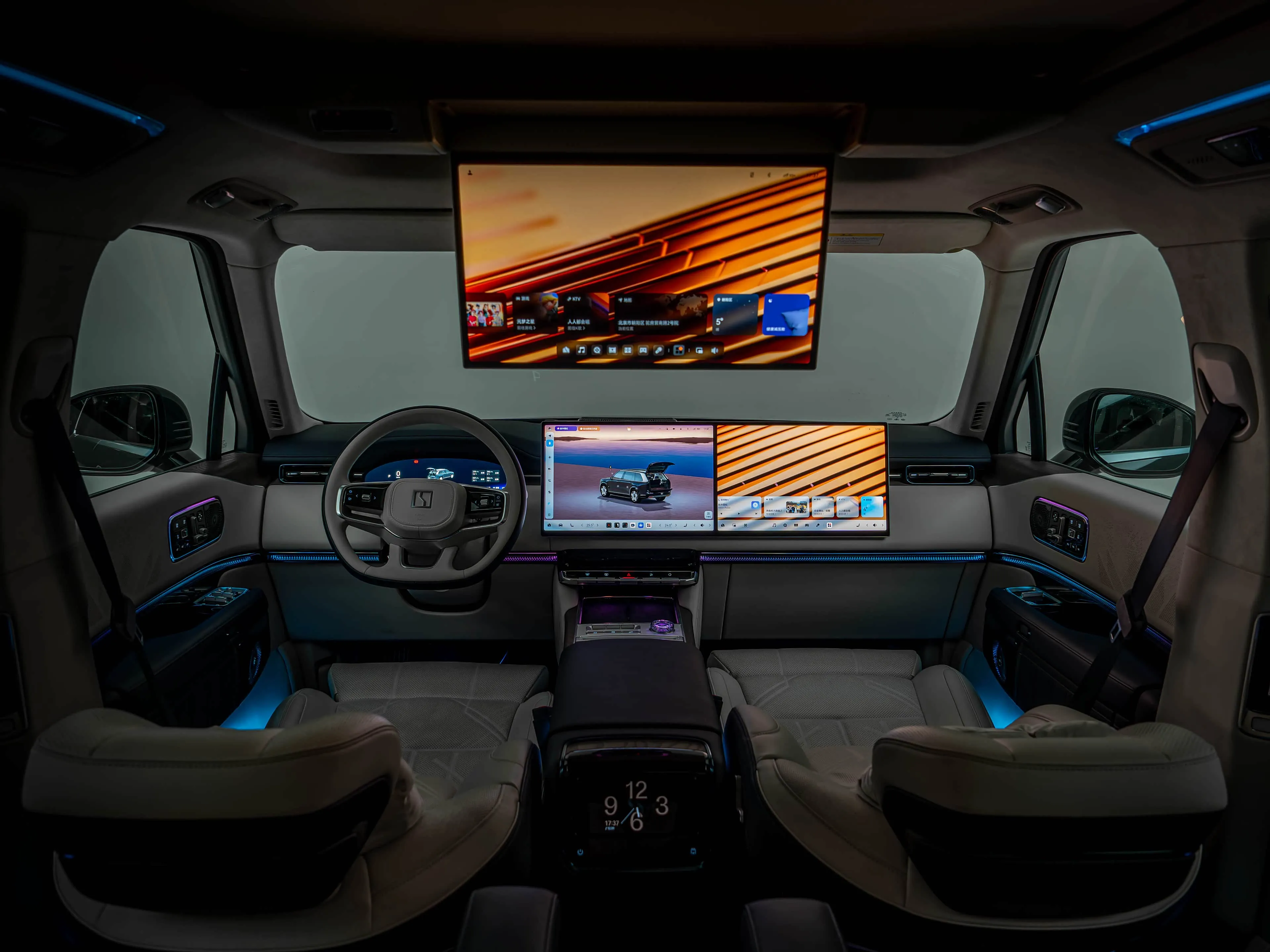 Zeekr 9X rear cabin